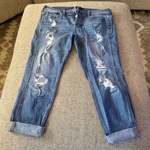 Size 7 Hollister Button-fly jeans